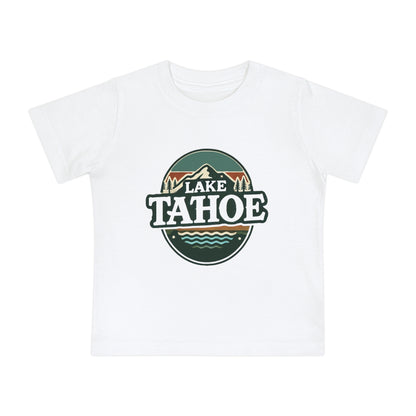 Vintage Lake Tahoe Unisex Baby Short Sleeve T-Shirt