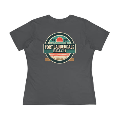 Vintage Fort Lauderdale Women's Cotton Tee