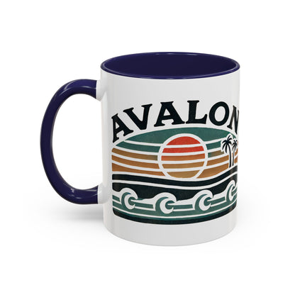 Retro Avalon Accent Coffee Mug