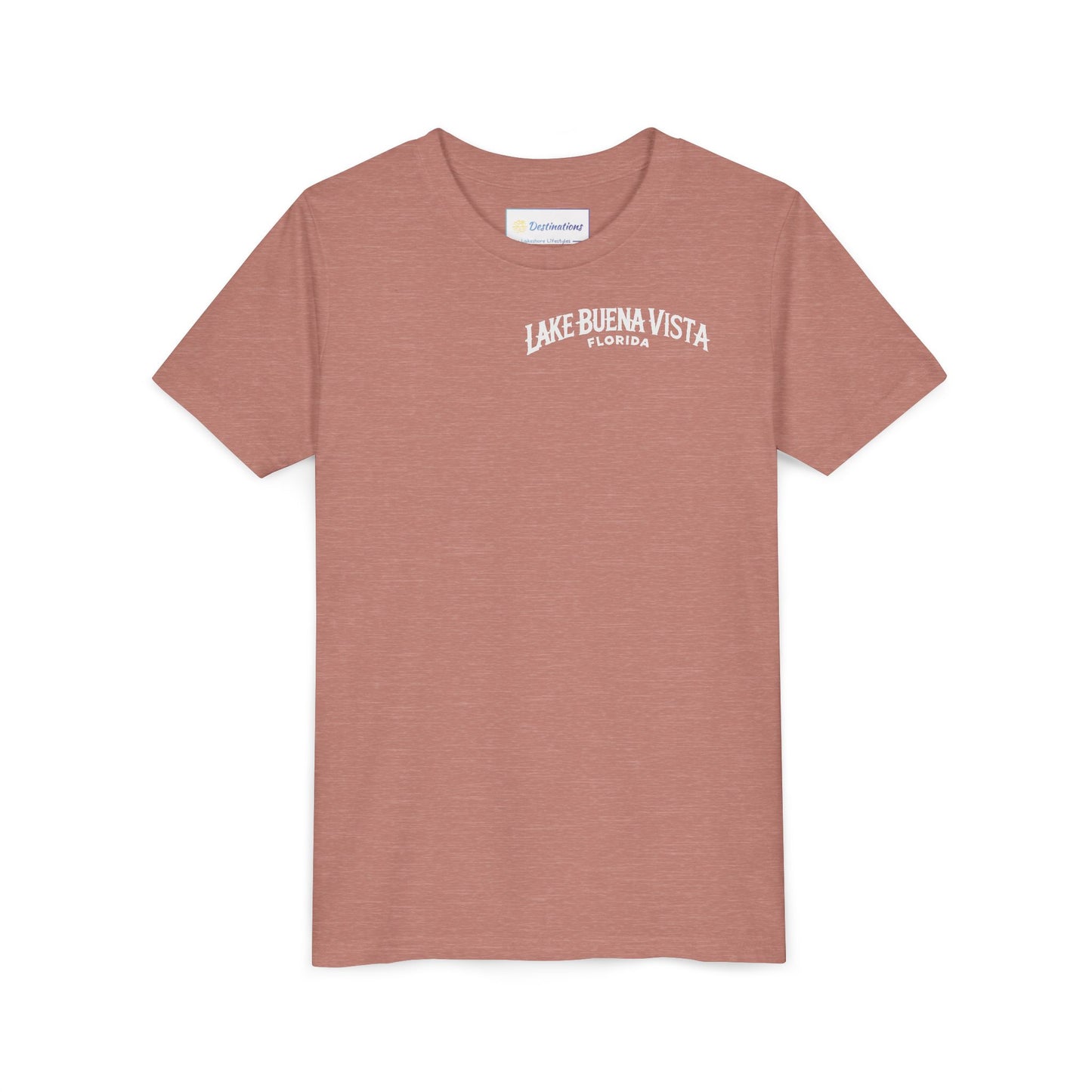 Adventurous Lake Buena Vista Unisex Youth Short Sleeve Tee