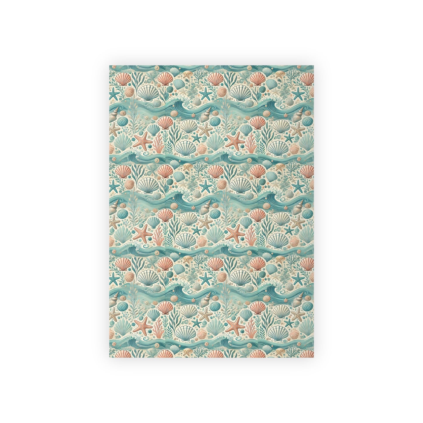 Ocean Seashell Wrapping Paper