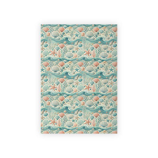 Ocean Seashell Wrapping Paper