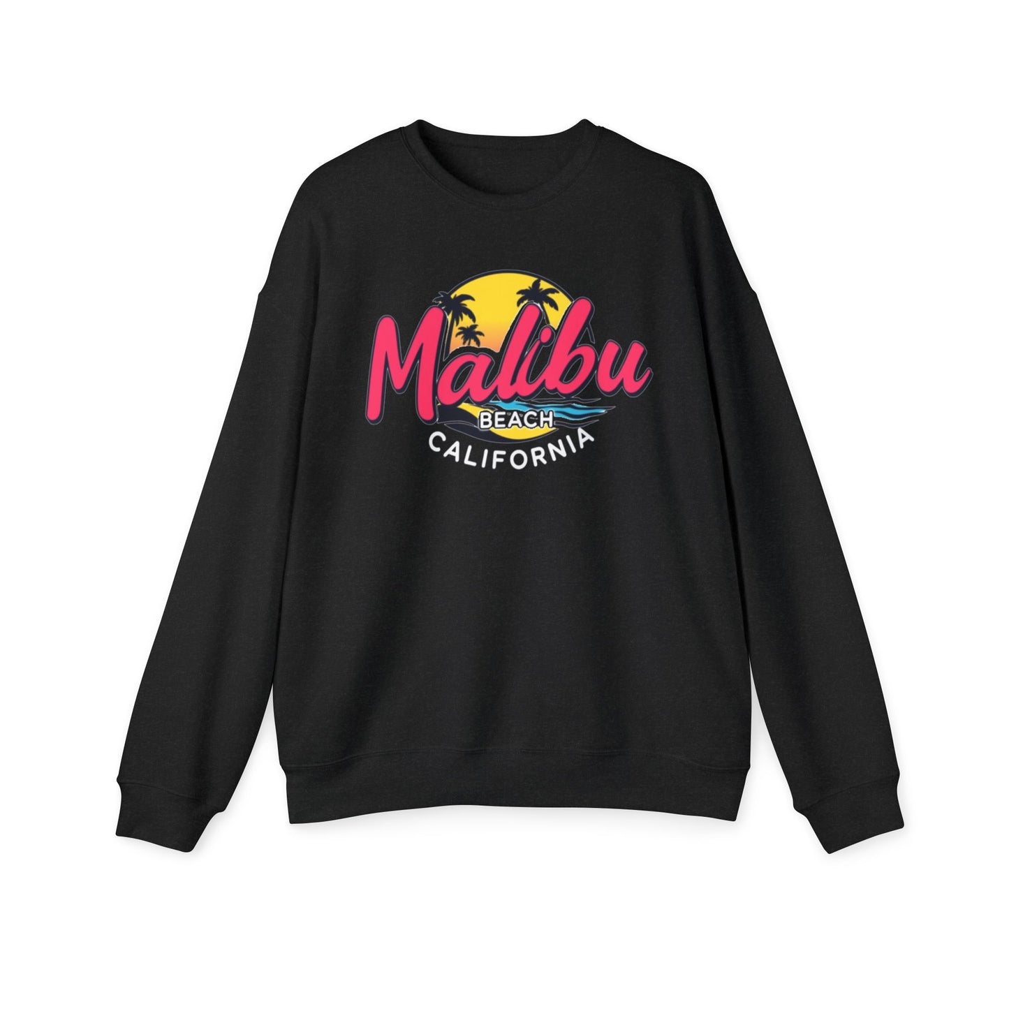 Retro Malibu Unisex Drop Shoulder Sweatshirt