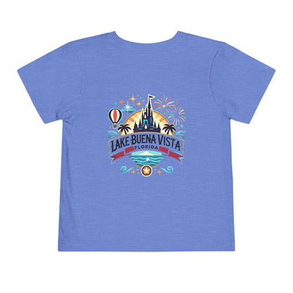 Adventurous Lake Buena Vista Unisex Toddler Short Sleeve Tee