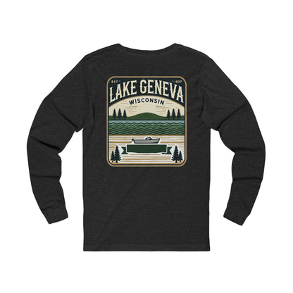 Vintage Lake Geneva Unisex Jersey Long Sleeve Tee