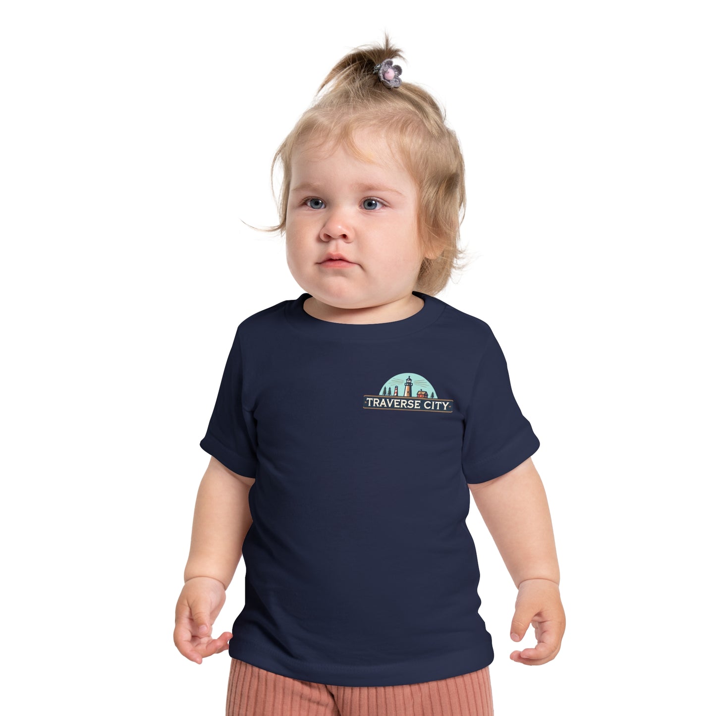 Vintage Traverse City Unisex Baby Short Sleeve T-Shirt