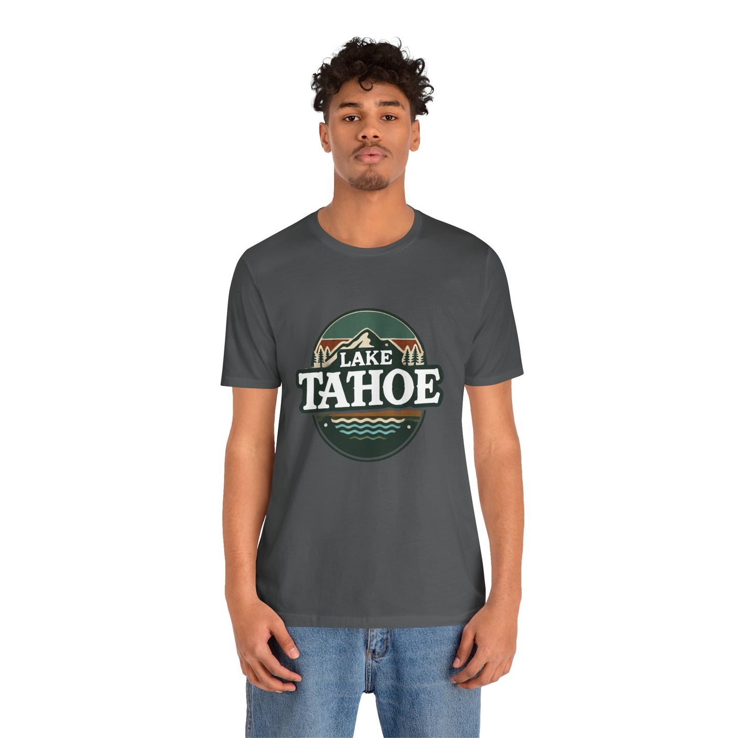 Vintage Lake Tahoe Unisex Jersey Short Sleeve Tee