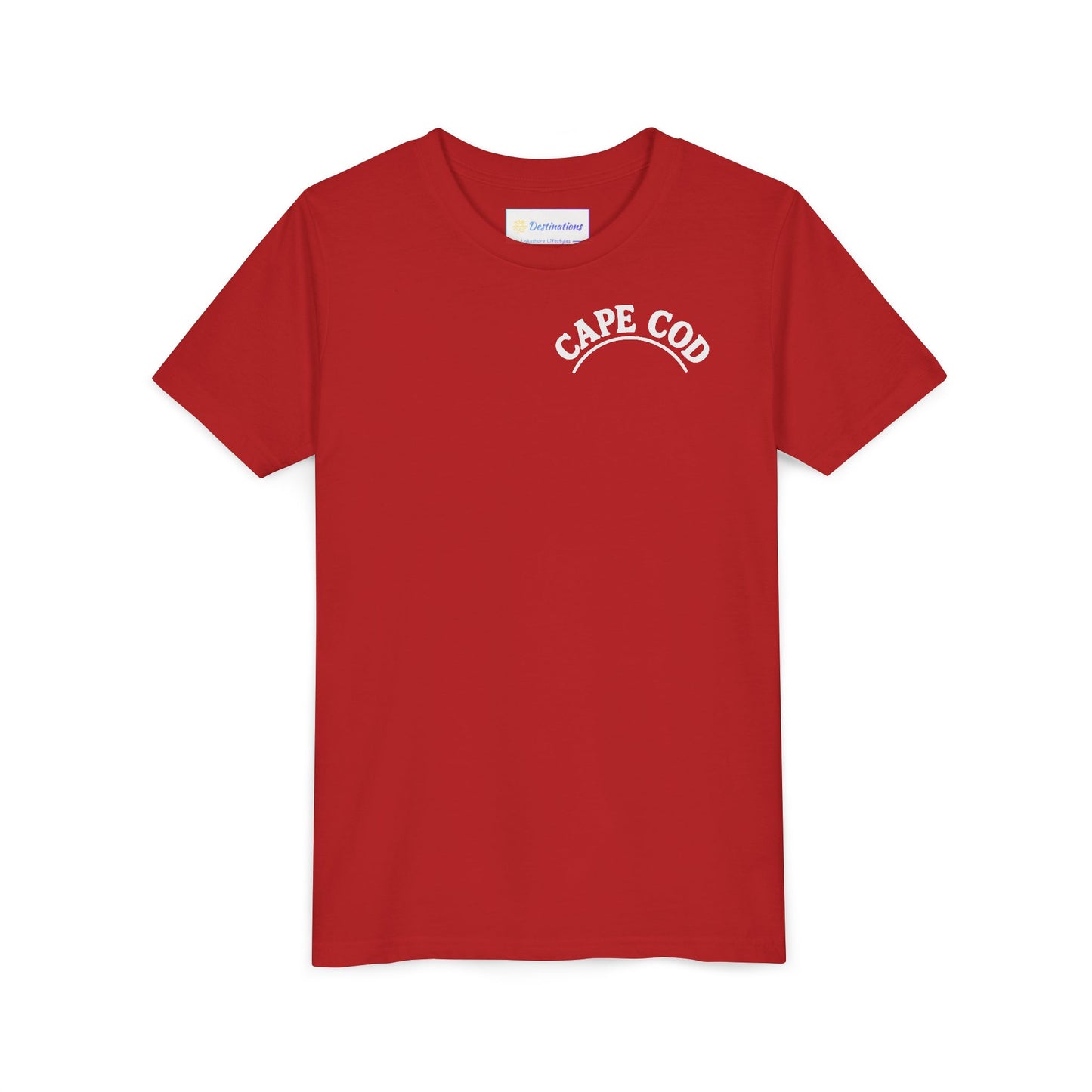 Rustic Cape Cod Unisex Youth Short Sleeve Tee