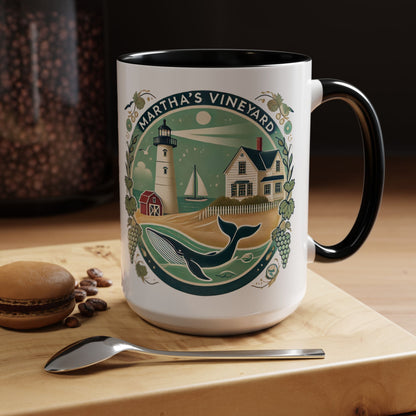 Vintage Martha's Vineyard Accent Coffee Mug