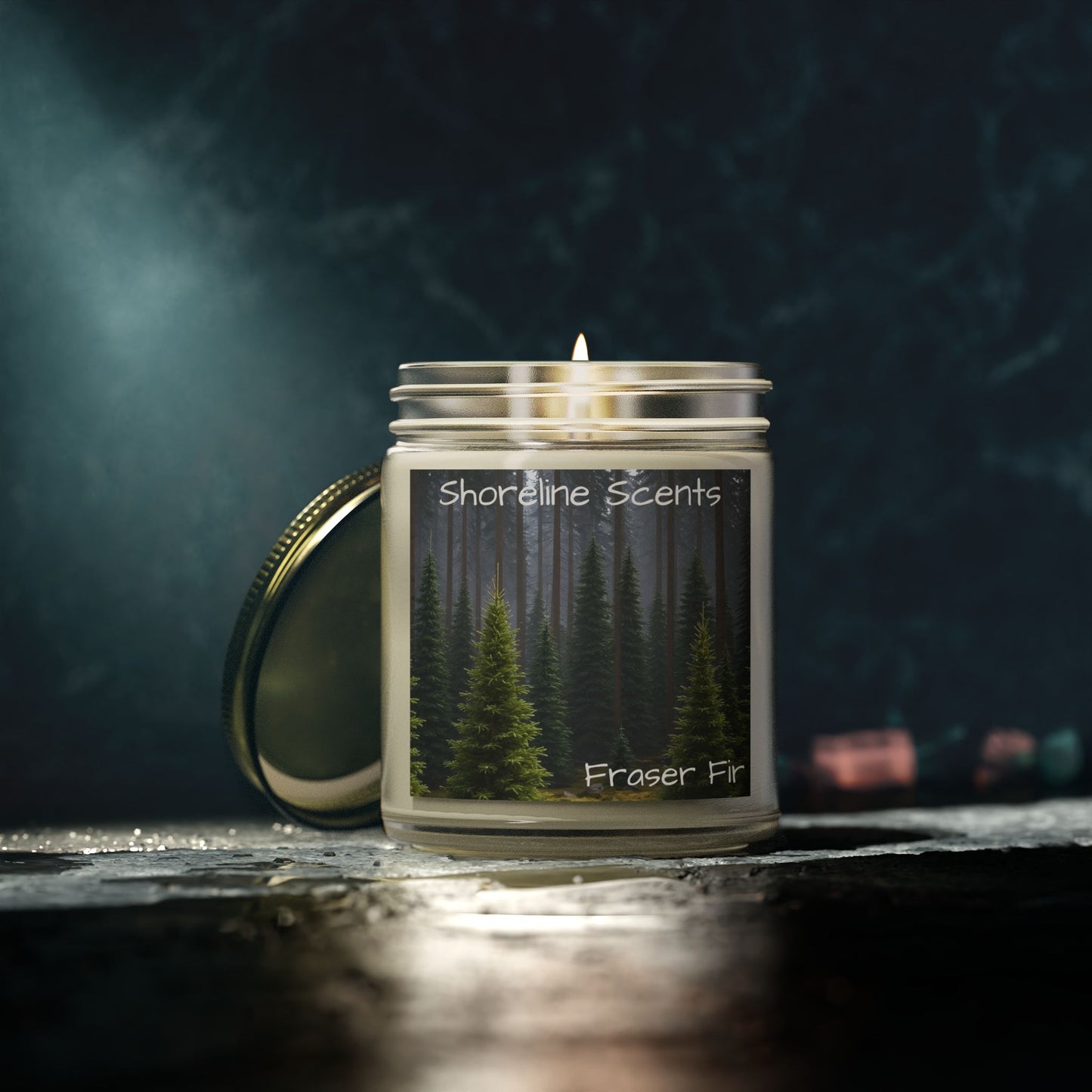 Fraser Fir Scented Candle (Apricot Wax)