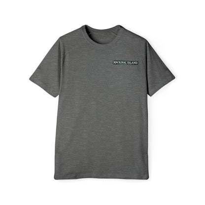 Vintage Mackinac Island Men's Raglan T-Shirt