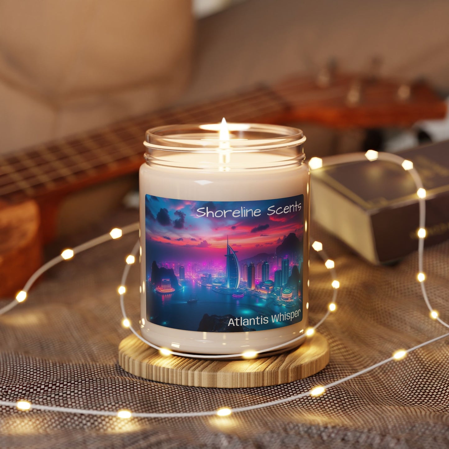 Atlantis Whisper Scented Soy Candle