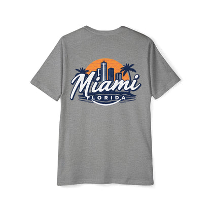 Retro Miami Men's Raglan T-Shirt