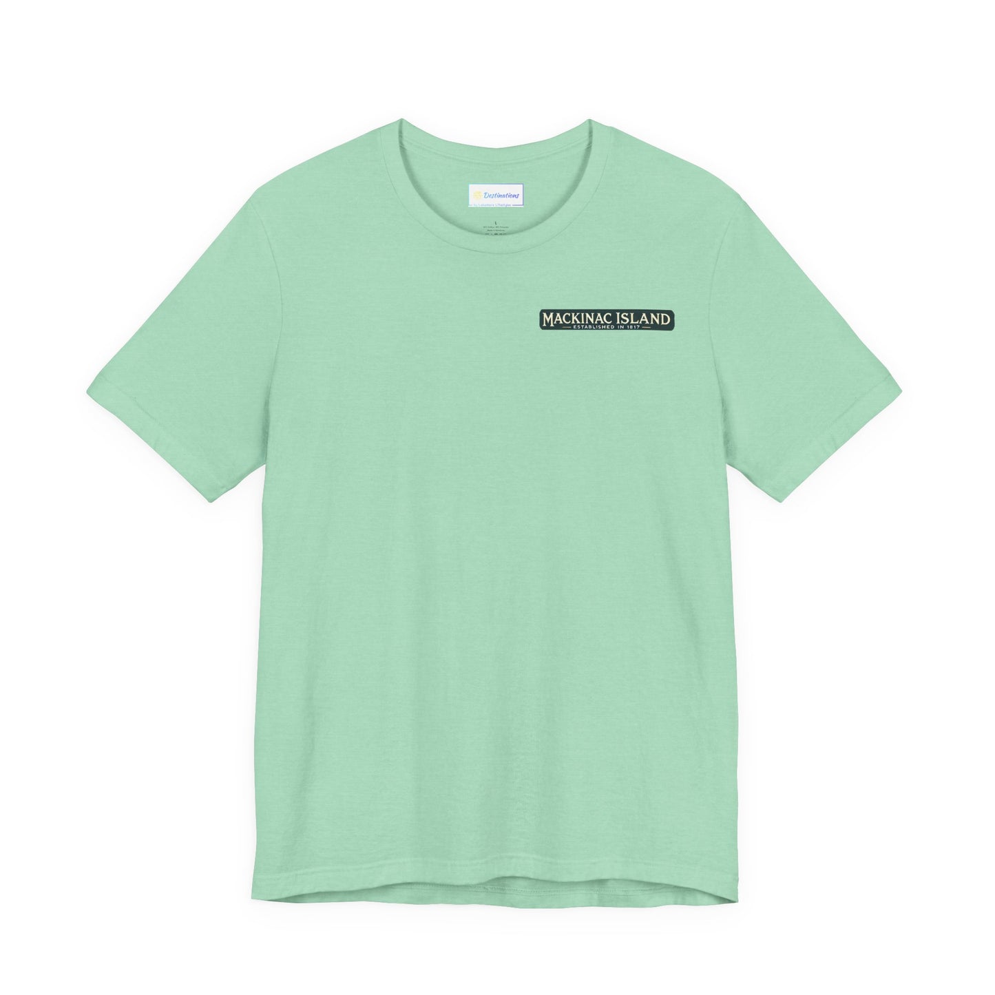 Vintage Mackinac Island Unisex Jersey Short Sleeve Tee