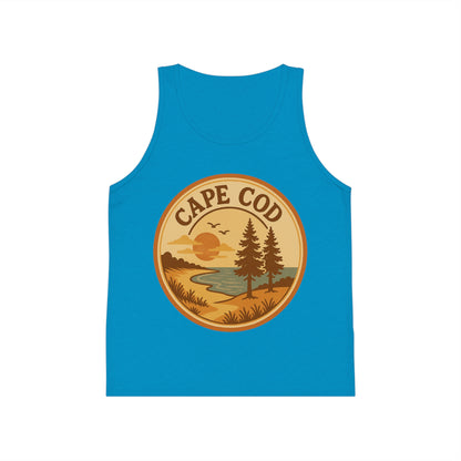 Rustic Cape Cod Unisex Kids Jersey Tank Top