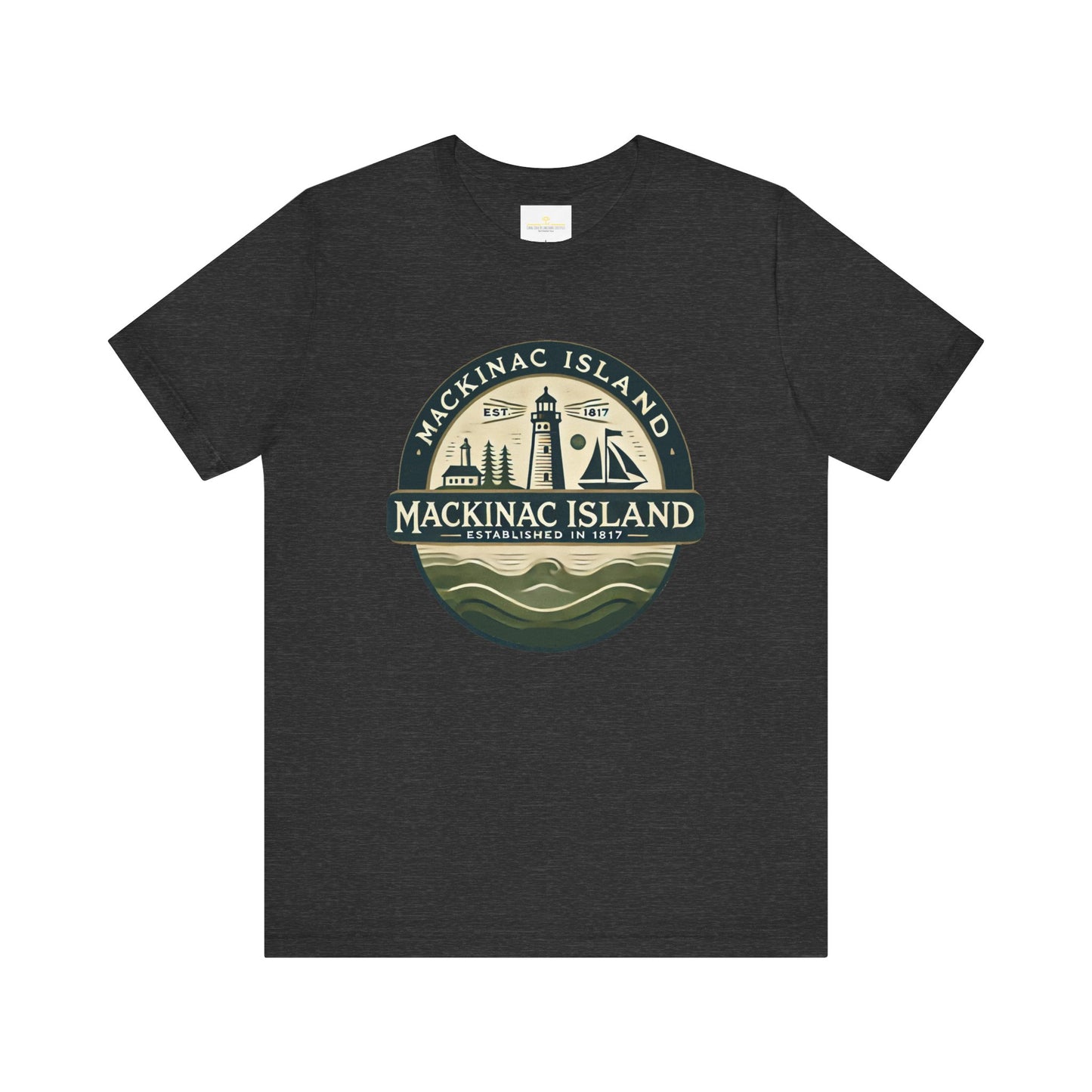 Vintage Mackinac Island Unisex Jersey Short Sleeve Tee