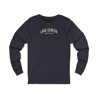 Vintage Lake Geneva Unisex Jersey Long Sleeve Tee