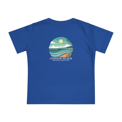 Coastal Vibes Condado Beach Unisex Baby Short Sleeve T-Shirt