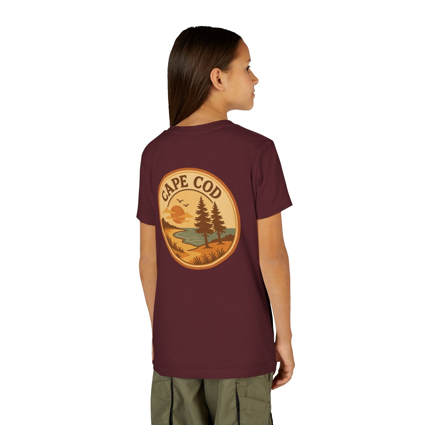 Rustic Cape Cod Unisex Youth Short Sleeve Tee