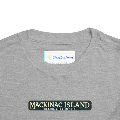 Vintage Mackinac Island Unisex Toddler Short Sleeve Tee