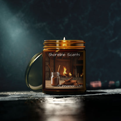 Cinnamon Chai Scented Candle (Apricot Wax)