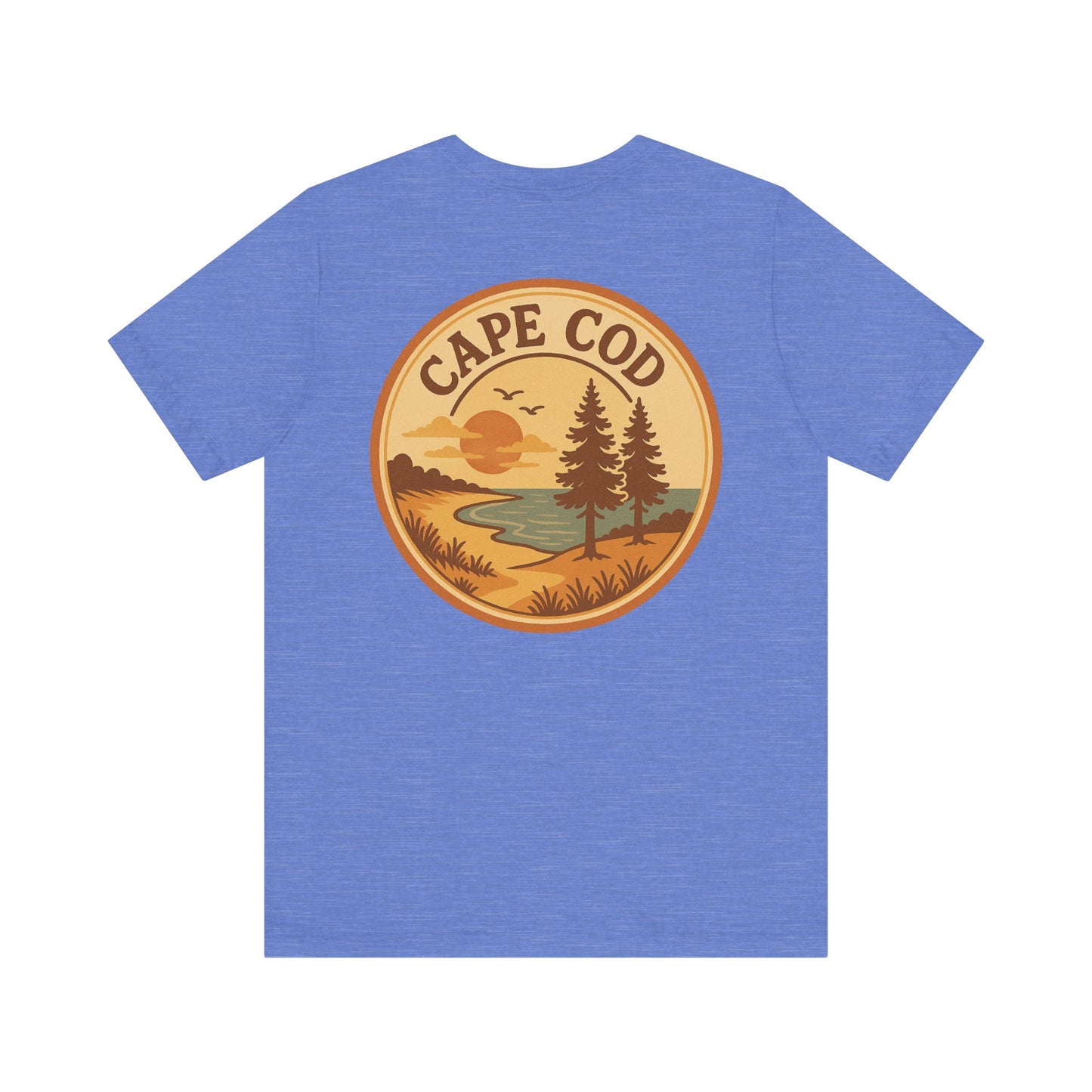 Rustic Cape Cod Unisex Jersey Short Sleeve Tee