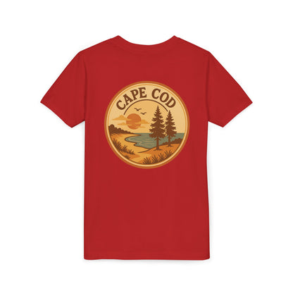 Rustic Cape Cod Unisex Youth Short Sleeve Tee