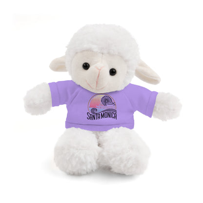 Vibrant Santa Monica Stuffed Animals with Tee