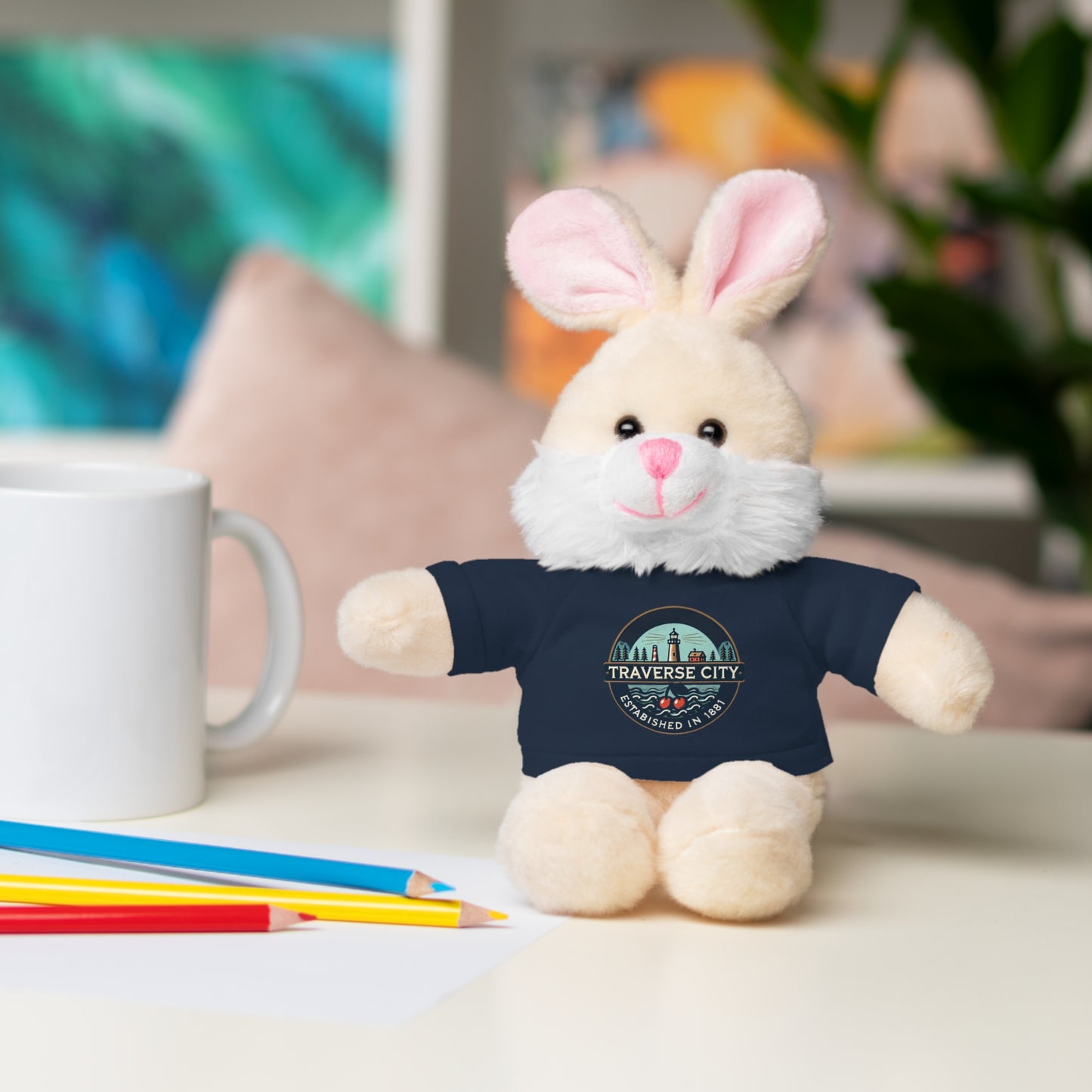 Vintage Traverse City Stuffed Animals with Tee