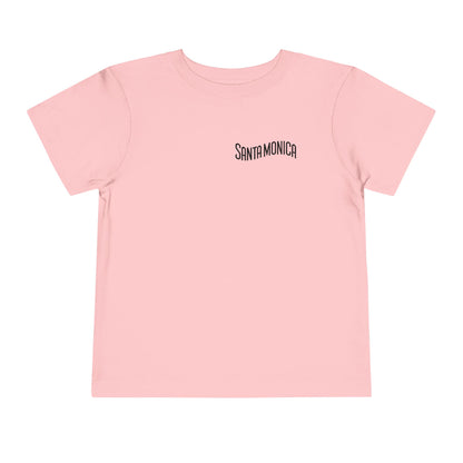 Vibrant Santa Monica Unisex Toddler Short Sleeve Tee