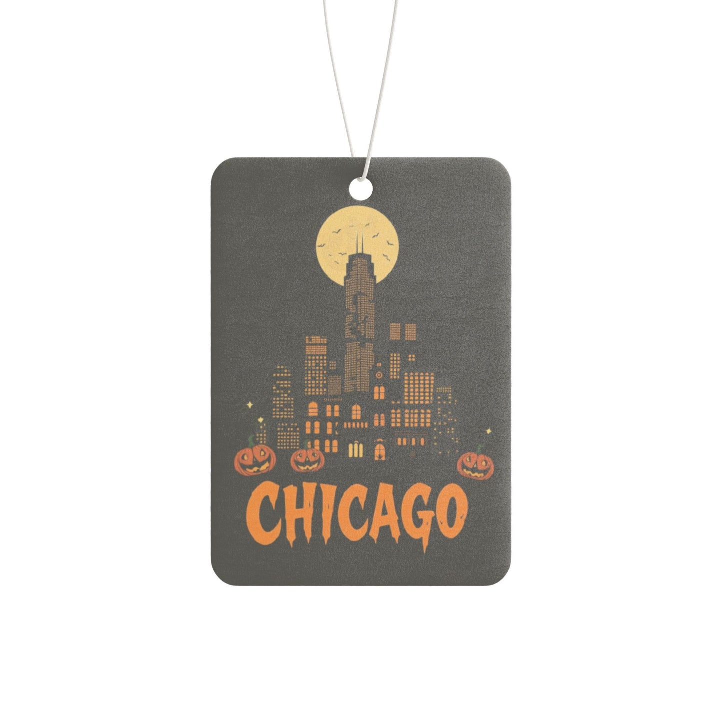 Chicago Halloween Car Air Freshener