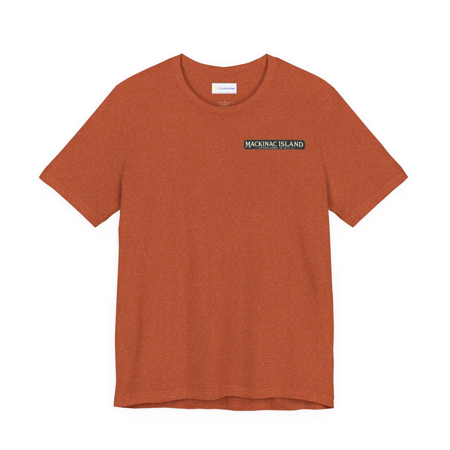 Vintage Mackinac Island Unisex Jersey Short Sleeve Tee