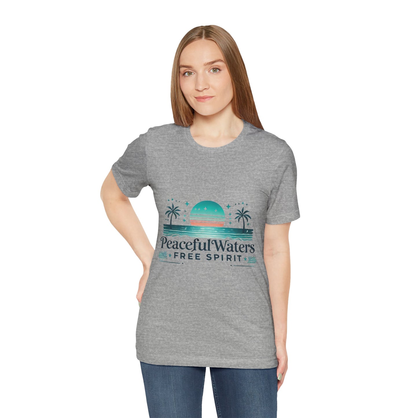 Peaceful Waters Free Spirit Jersey Short Sleeve Tee