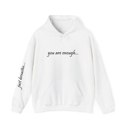 You Are Enough - Mental Health Awareness Cotton Hoodie