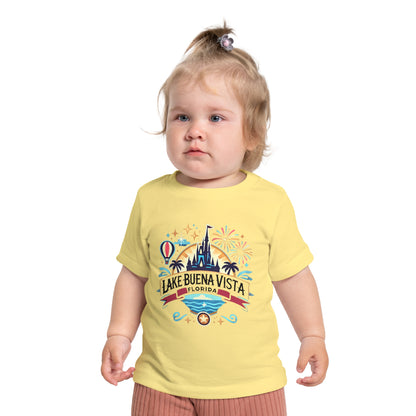 Adventurous Lake Buena Vista Unisex Baby Short Sleeve T-Shirt