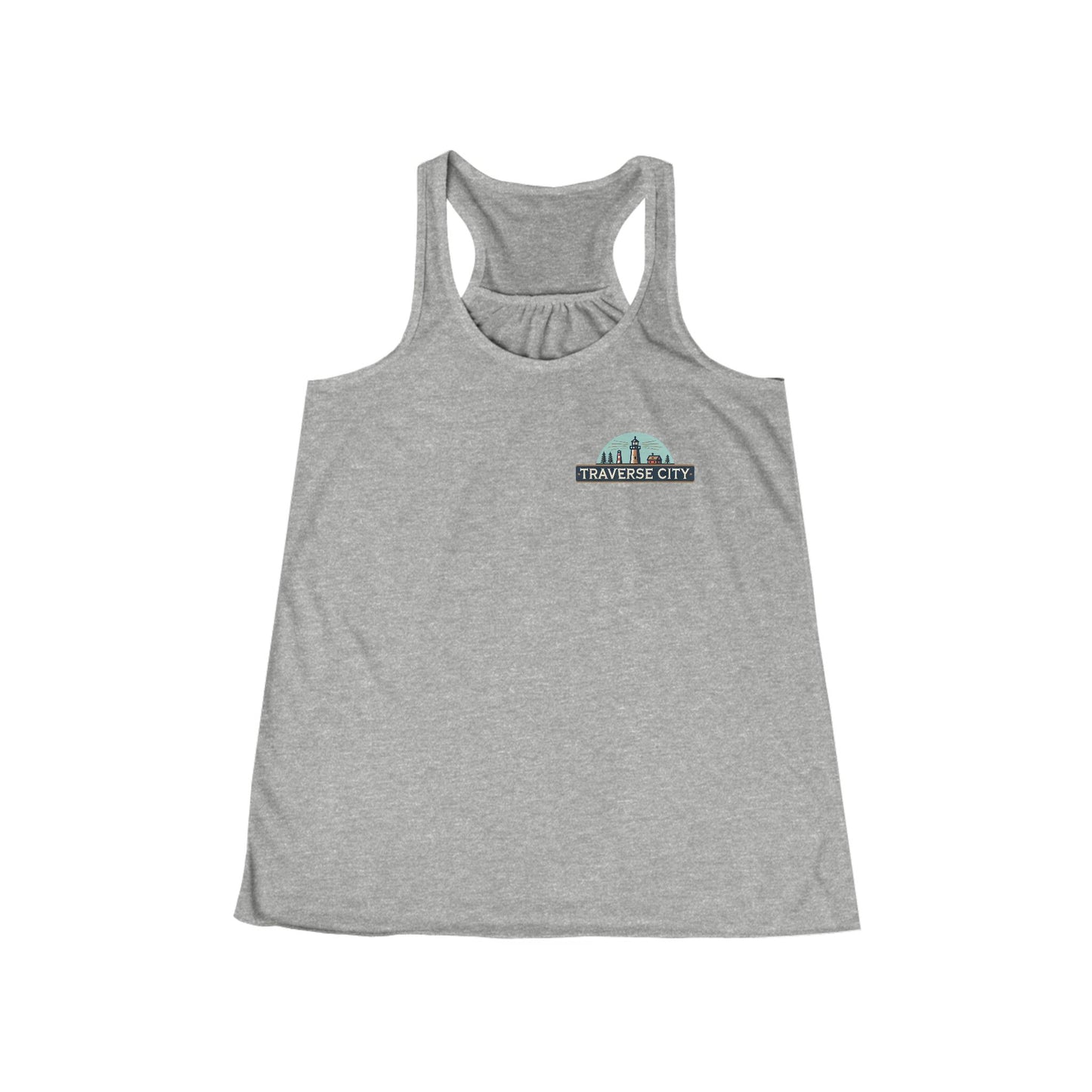 Vintage Traverse City Women's Flowy Racerback Tank