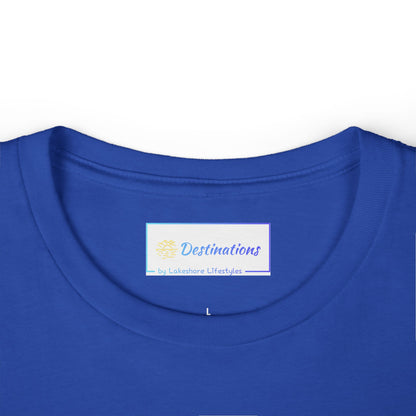 Vibrant Key West Women's Cotton Tee