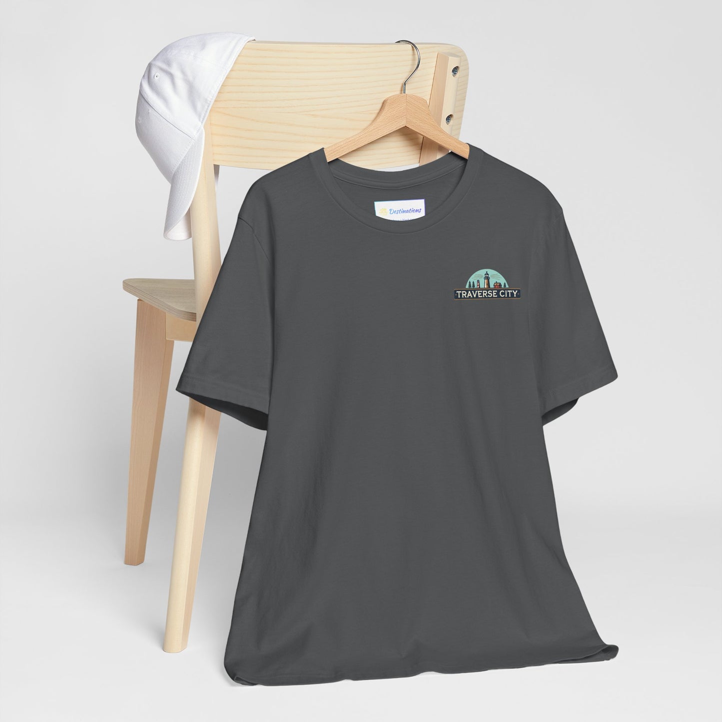 Vintage Traverse City Unisex Jersey Short Sleeve Tee