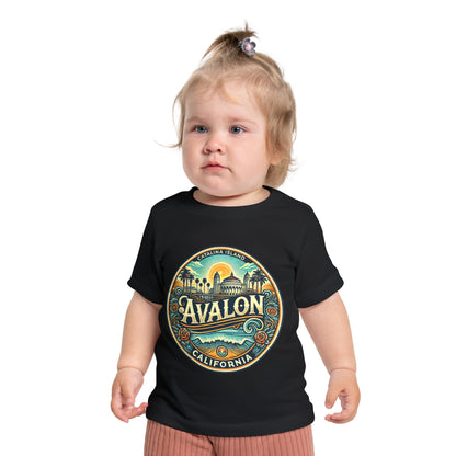 Elegant Avalon Baby Short Sleeve T-Shirt