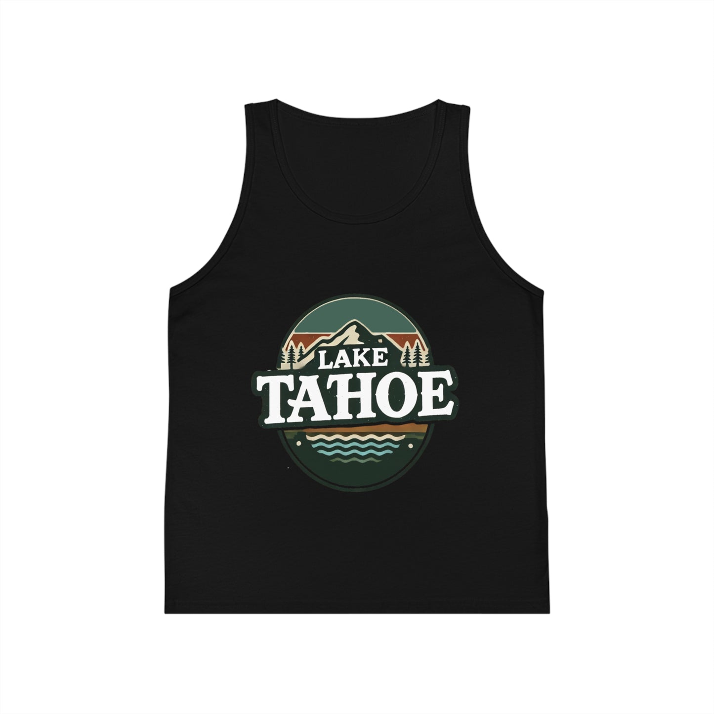 Vintage Lake Tahoe Unisex Kids Jersey Tank Top