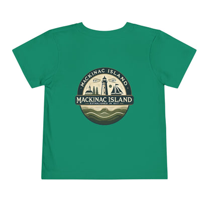 Vintage Mackinac Island Unisex Toddler Short Sleeve Tee
