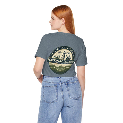 Vintage Mackinac Island Unisex Jersey Short Sleeve Tee