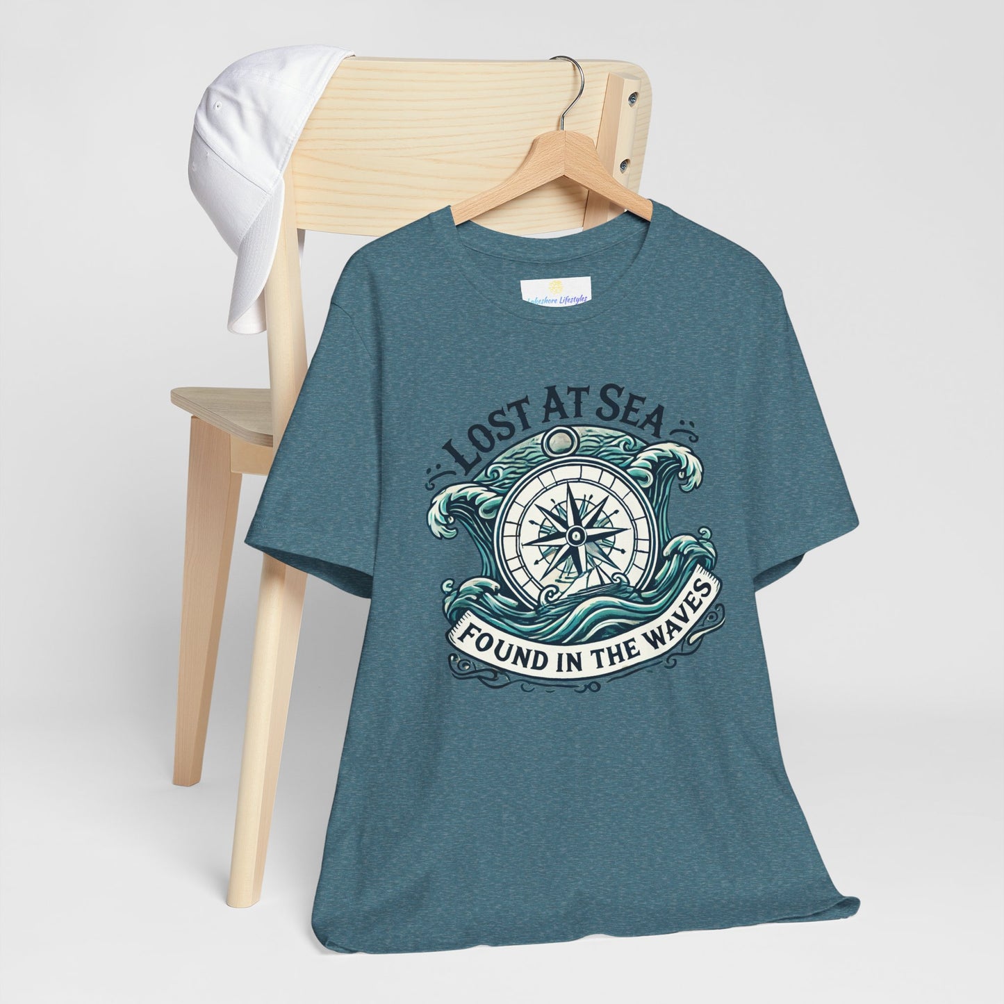 Lost at Sea, Found in the Waves Short Sleeve Tee