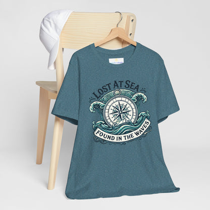 Lost at Sea, Found in the Waves Short Sleeve Tee