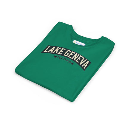 Vintage Lake Geneva Unisex Youth Short Sleeve Tee