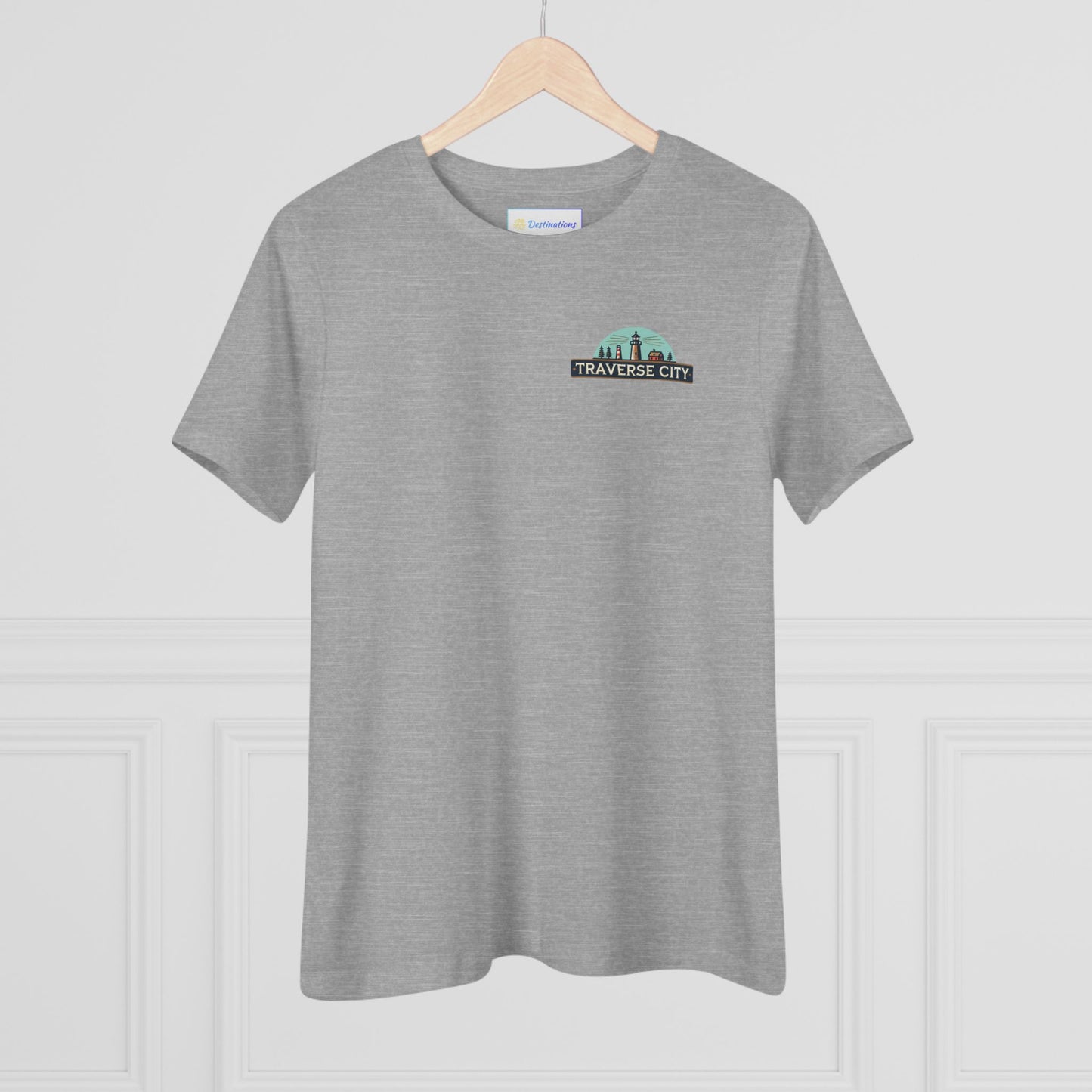 Vintage Traverse City Women's Cotton Tee