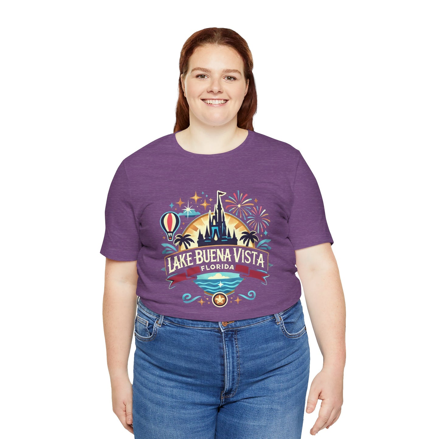 Adventurous Lake Buena Vista Unisex Jersey Short Sleeve Tee