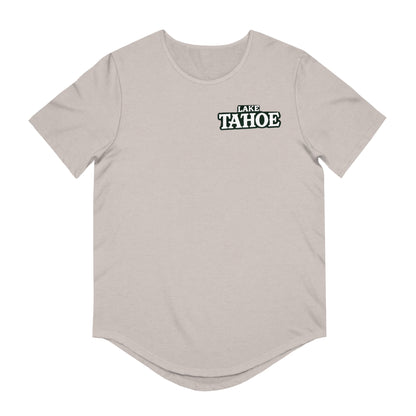 Vintage Lake Tahoe Men's Jersey Curved Hem Tee