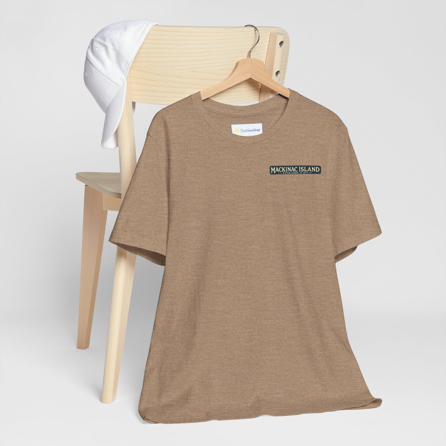 Vintage Mackinac Island Unisex Jersey Short Sleeve Tee