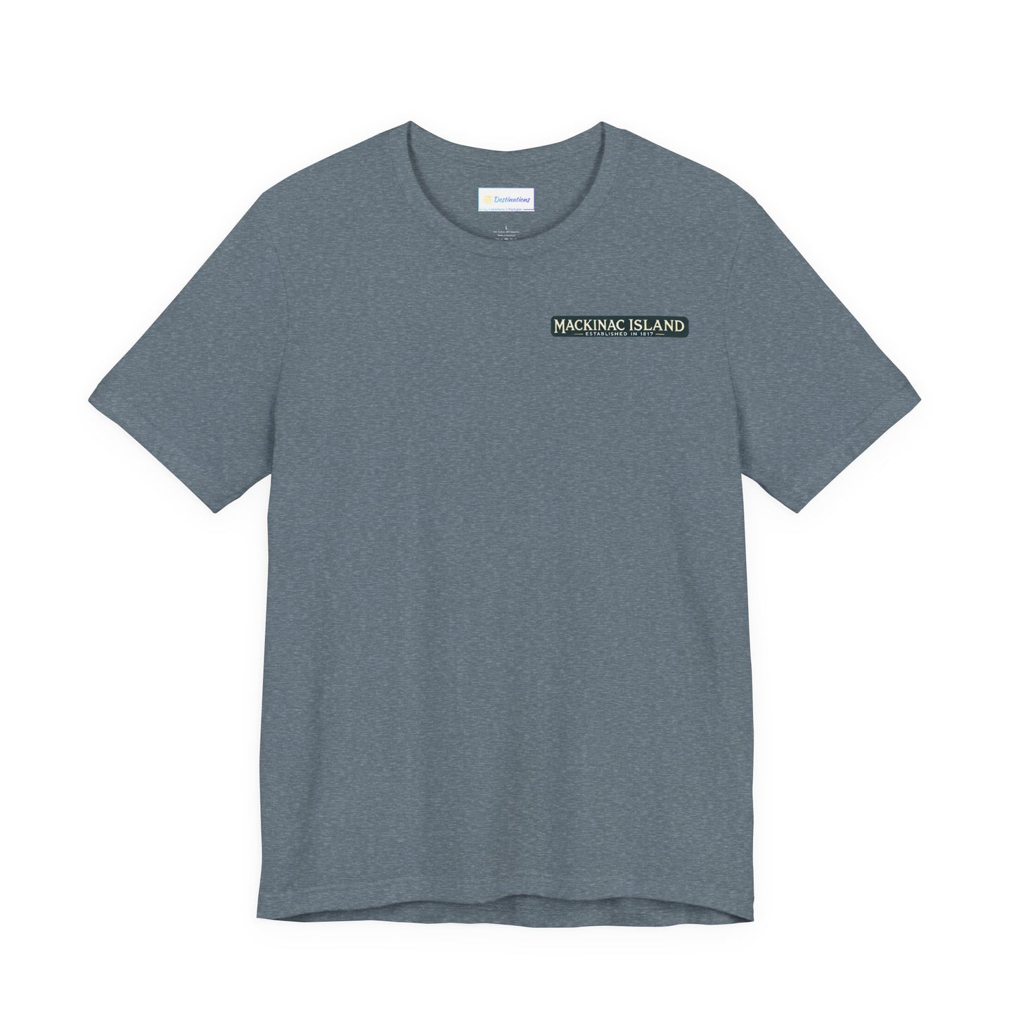 Vintage Mackinac Island Unisex Jersey Short Sleeve Tee